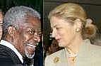 Kofi Annan & wife